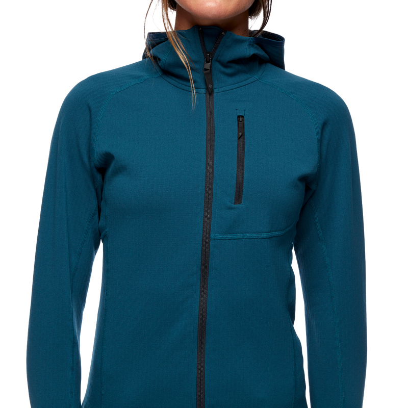 Black Diamond Women's Coefficient Hoodie Azurite-4